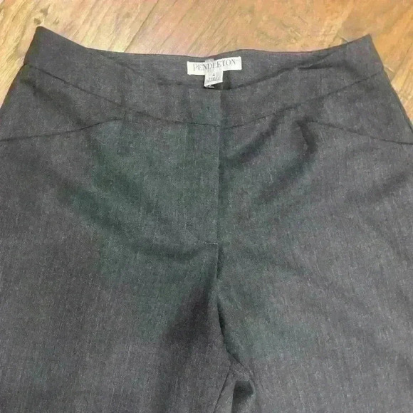Pendleton Women’s wool slacks Size 4 color gray - Picture 5 of 7